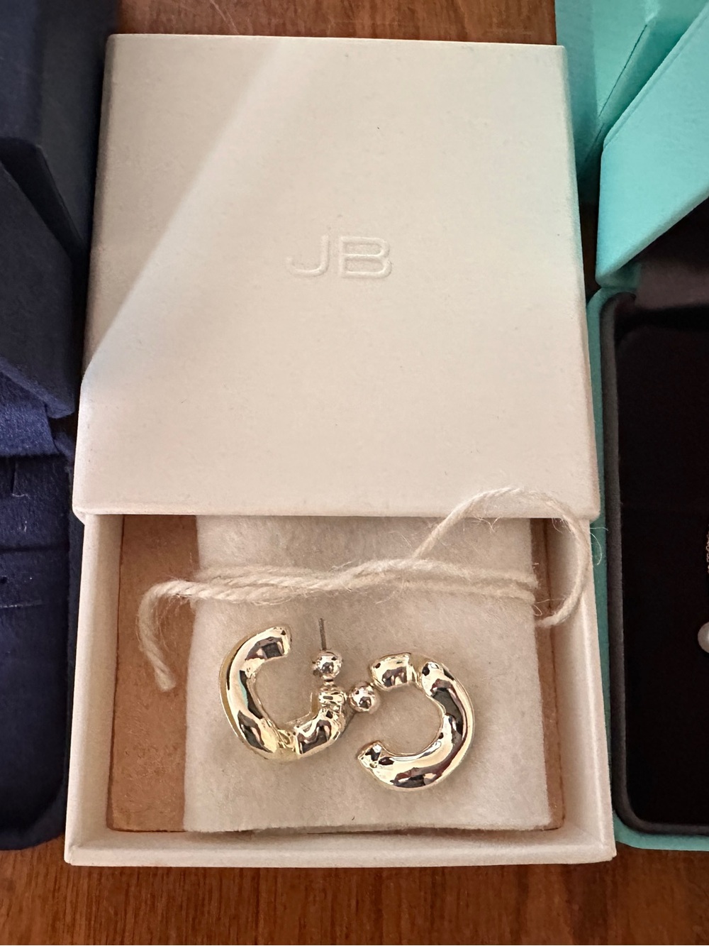 Jenny Bird - Silver Hoops